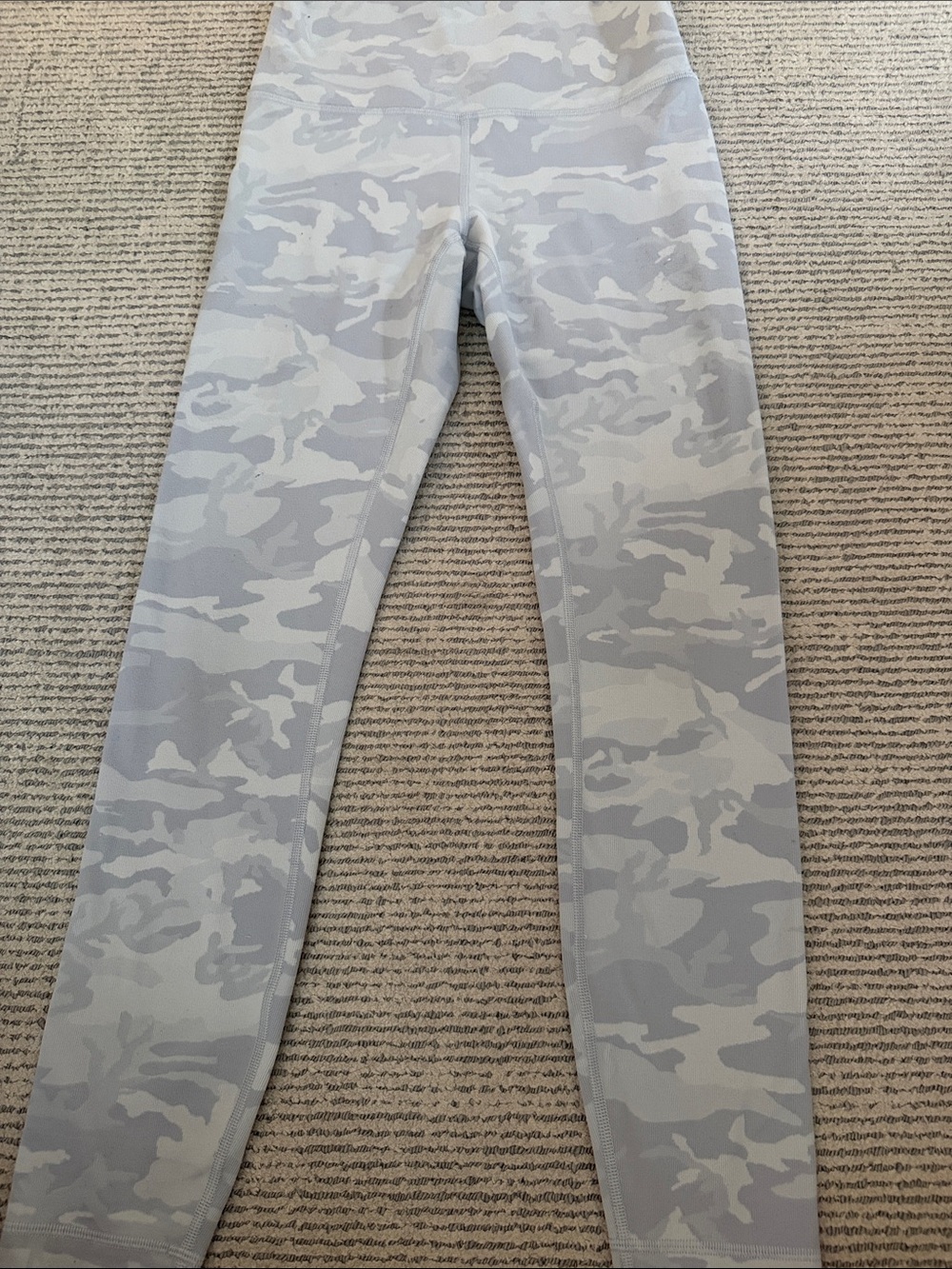 Lululemon size 6 Grey Camo Leggings